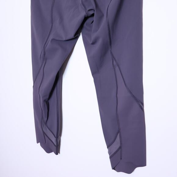 LULULEMON Wunder Under Crop Roll Down Scallop Full-On Moonwalk Women's 10 - Picture 6 of 9